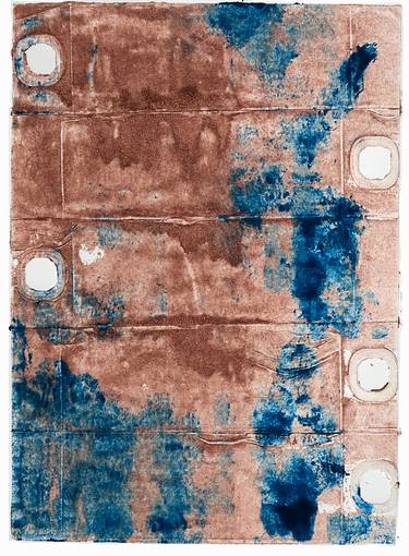 Original Geometric Abstract Printmaking by Emilia Telese