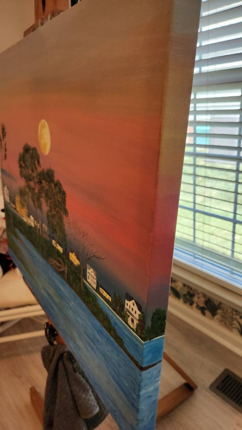 Original Contemporary Seascape Painting by Patrick Turner