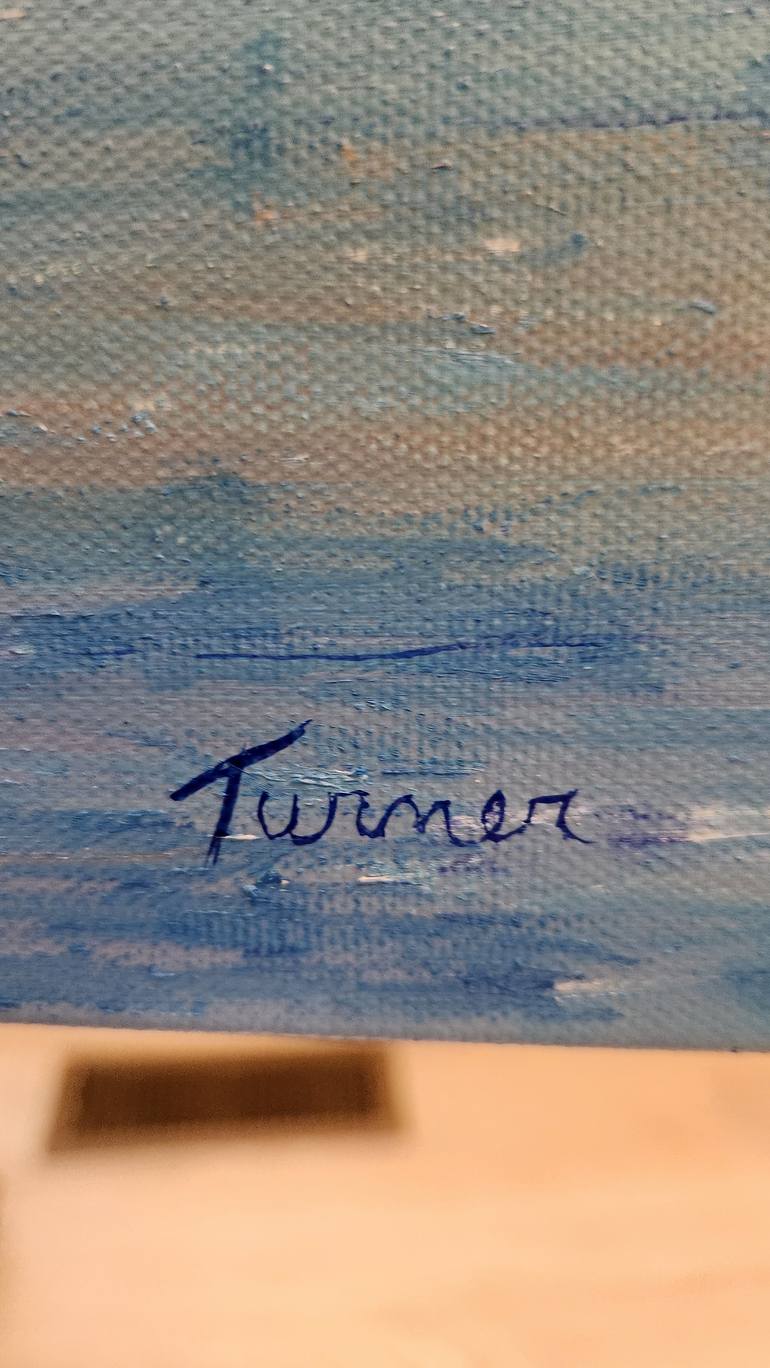 Original Contemporary Seascape Painting by Patrick Turner