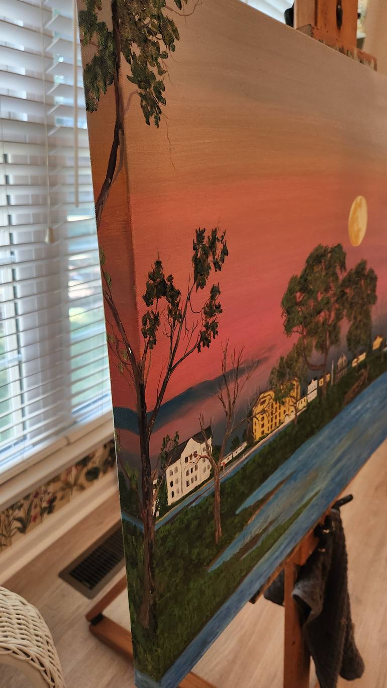 Original Contemporary Seascape Painting by Patrick Turner