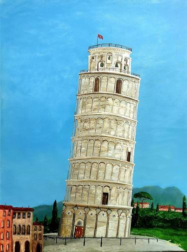 Original Contemporary Travel Painting by Patrick Turner