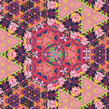 Print of Abstract Patterns Digital by Dip Vay