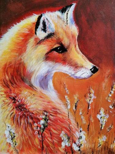 Original Realism Animal Paintings by Gergana Georgieva