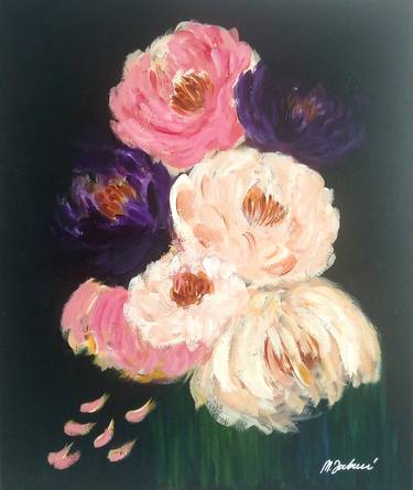 Original Floral Paintings by Marta Jabcoń