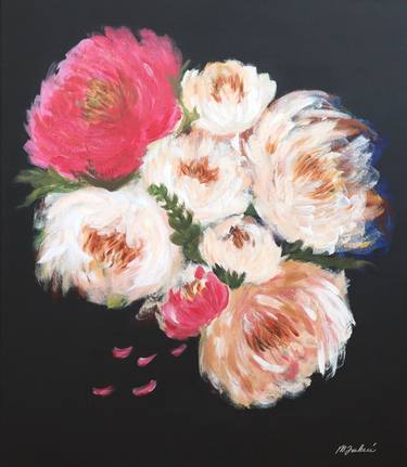 Original Floral Paintings by Marta Jabcoń