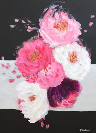 Original Floral Paintings by Marta Jabcoń
