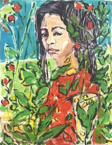 Original Portrait Paintings by Aya Bendat