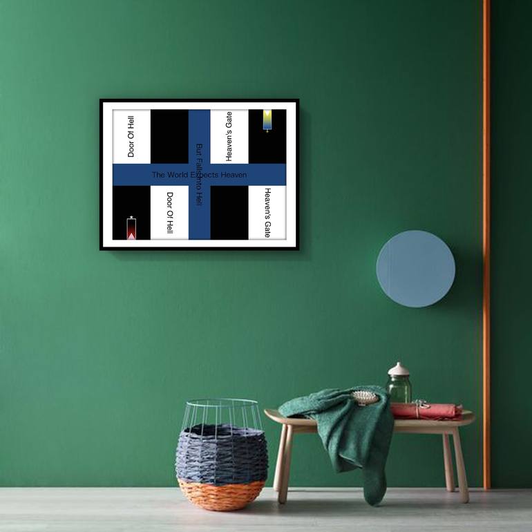 Original Art Nouveau Abstract Printmaking by Andy Edward Zhao