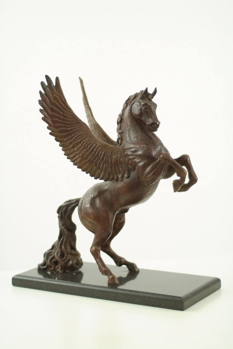 Original Folk Horse Sculpture by Petar Alexandrov