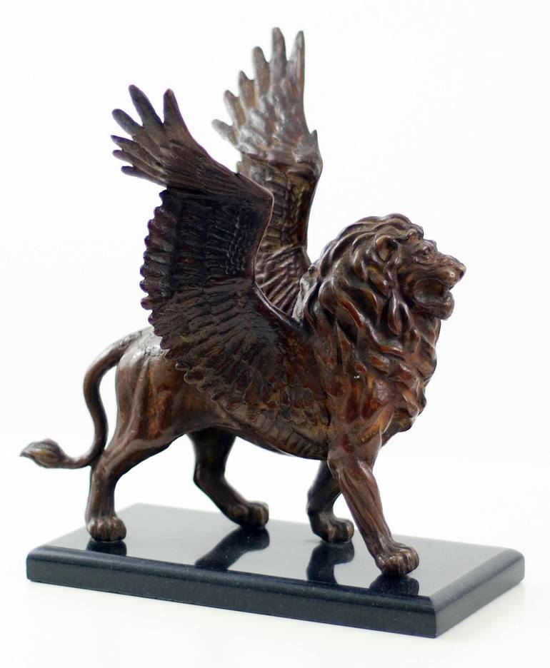 Original Folk Animal Sculpture by Petar Alexandrov