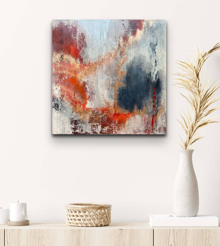 Original Contemporary Abstract Painting by Helen Pittick