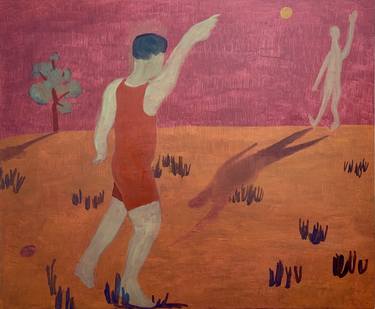 Original Sport Paintings by Mimi Ding