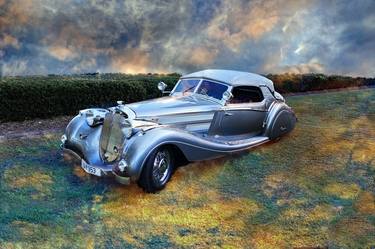 Art Deco Cars - Automobile Photography - 1937 Horch 853 thumb