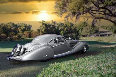 Original Art Deco Automobile Photography by Jeffrey Lorber