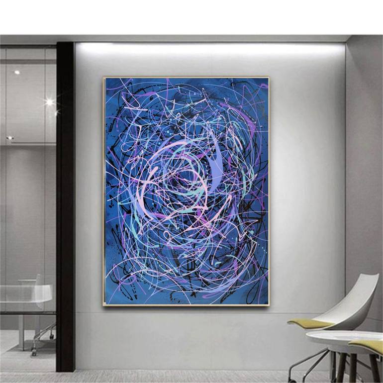 Original Abstract Painting by Angelina ERMAKOVA