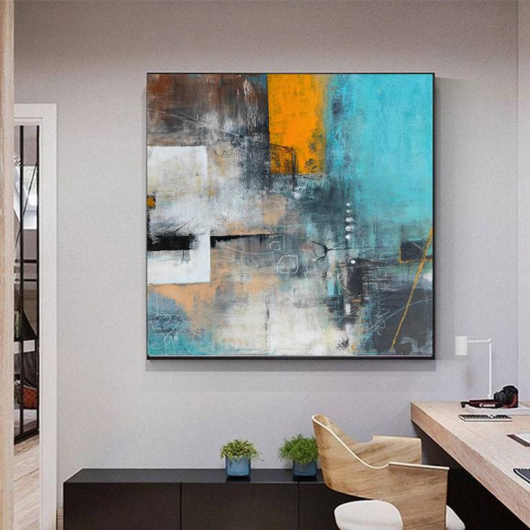 Original Contemporary Abstract Painting by Angelina ERMAKOVA