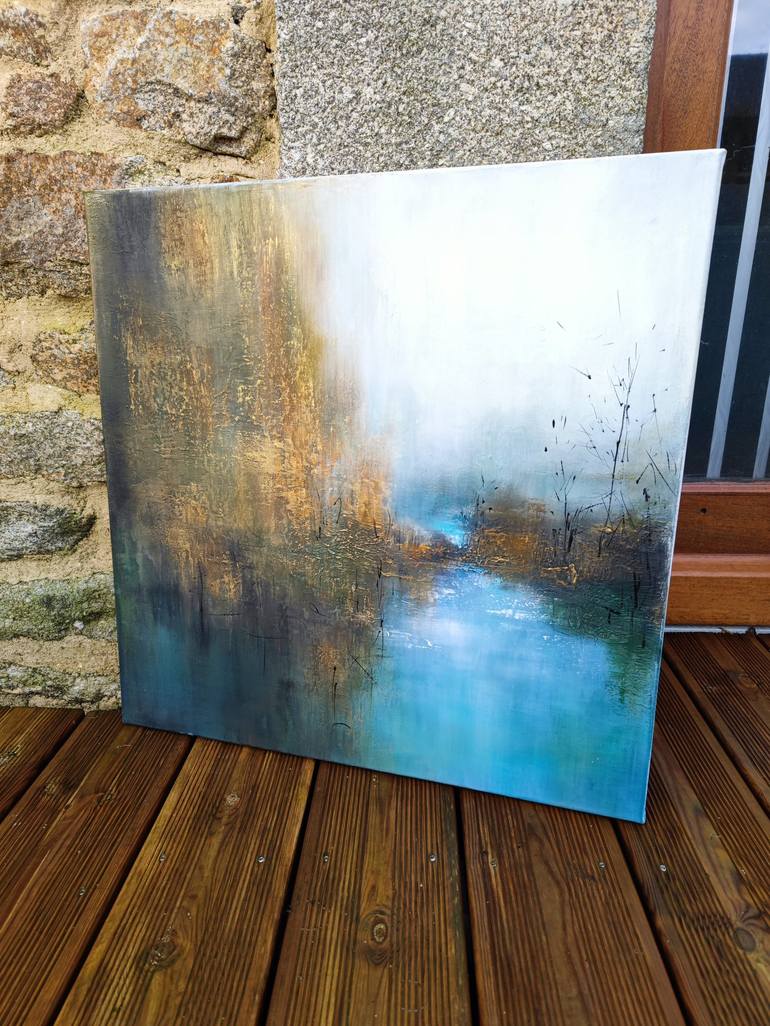 Original Abstract Landscape Painting by Angelina ERMAKOVA