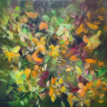 Original Impressionism Floral Paintings by Angelina ERMAKOVA