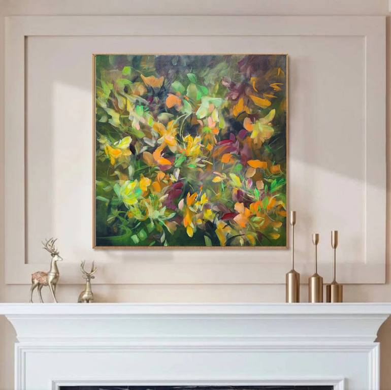 Original Floral Painting by Angelina ERMAKOVA