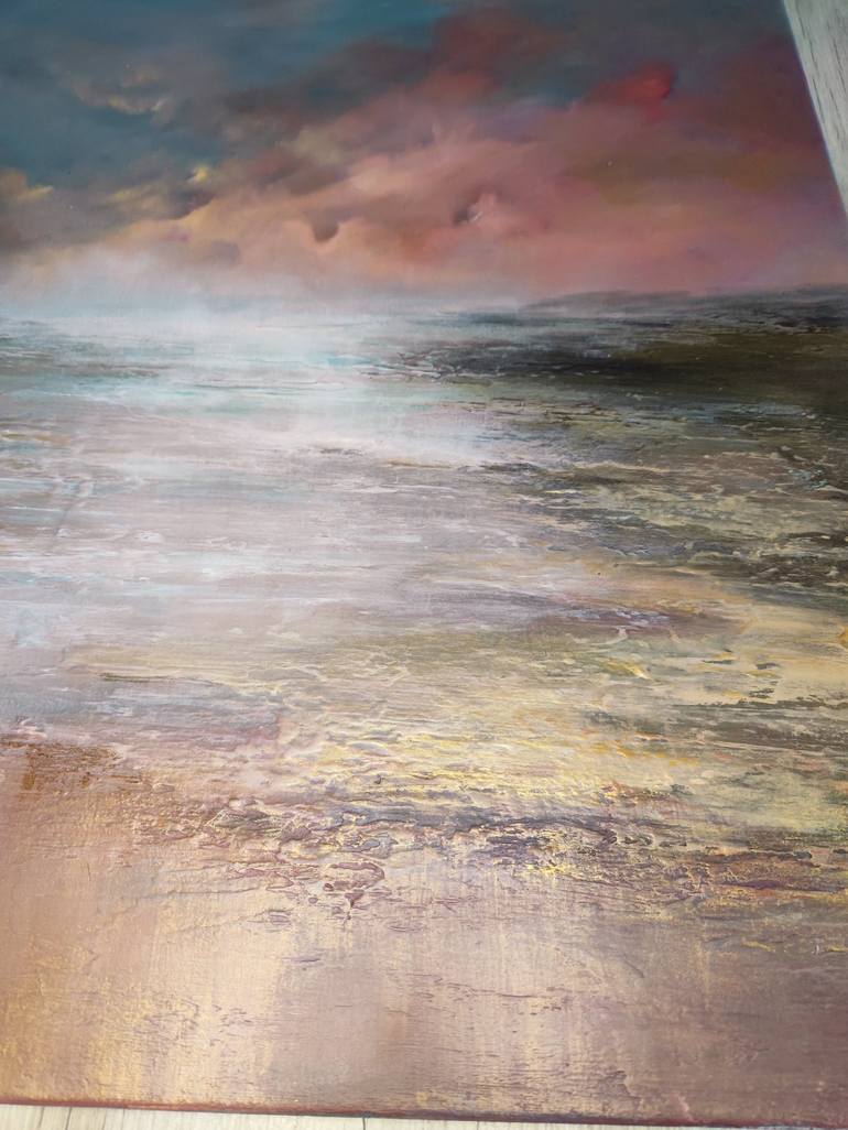 Original Contemporary Seascape Painting by Angelina ERMAKOVA