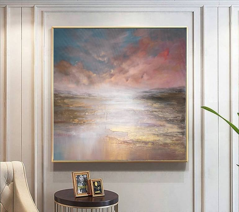 Original Contemporary Seascape Painting by Angelina ERMAKOVA