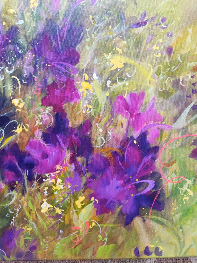 Original Contemporary Floral Painting by Angelina ERMAKOVA