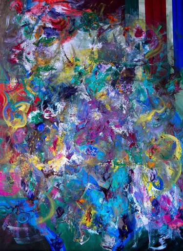 Original Abstract Paintings by Philippe Alliel