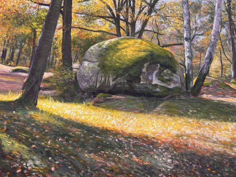 Original Landscape Painting by Martina Pešta