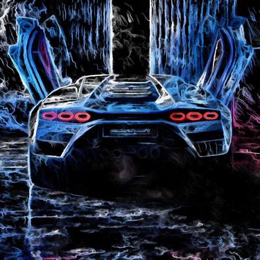 The Supercar Artist Artworks | Saatchi Art