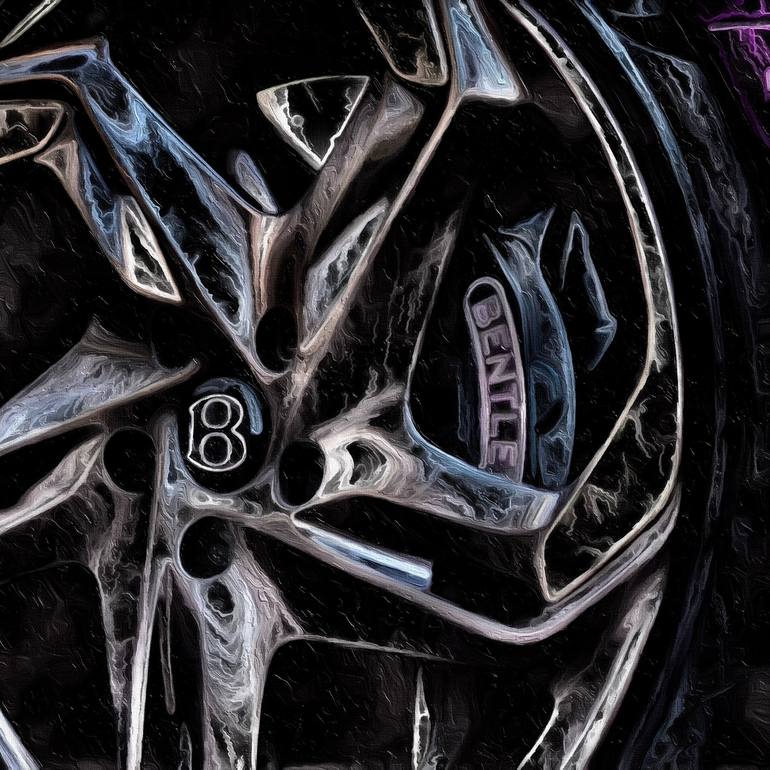 Original Contemporary Car Paintings by The Supercar Artist