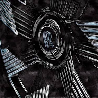 Original Abstract Automobile Paintings by The Supercar Artist