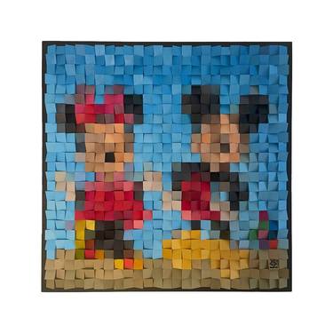 Mickey & Minnie mouse thumb