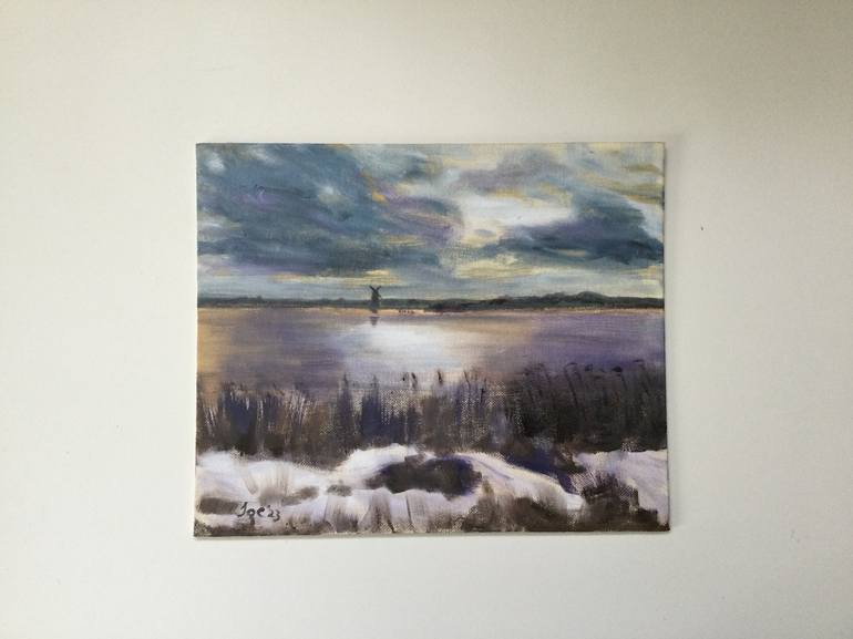 Original Contemporary Landscape Painting by Joanna Crawford