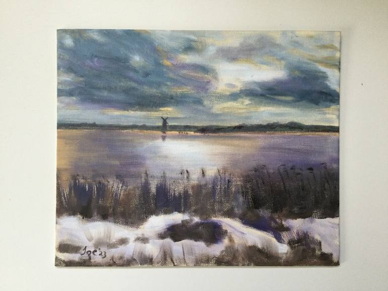 Original Contemporary Landscape Painting by Joanna Crawford