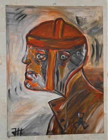 Original Expressionism Men Paintings by Jens Hübscher