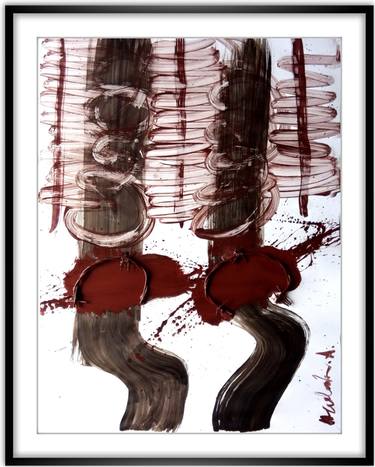 Original Abstract Expressionism Abstract Paintings by Jens Hübscher