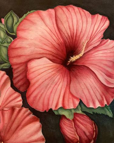 Original Expressionism Botanic Paintings by Susan Chambers