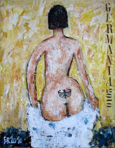 Original Realism Nude Paintings by Erich Rauschenbach
