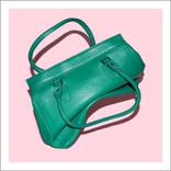 Green Handbag (large) by N A Vague