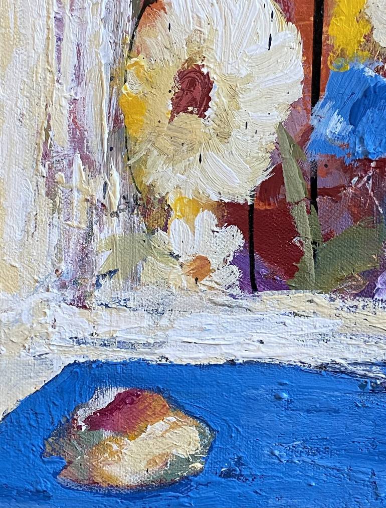 Original Abstract Expressionism Still Life Painting by Maree McCrum
