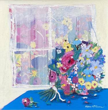Original Abstract Still Life Painting by Maree Mccrum