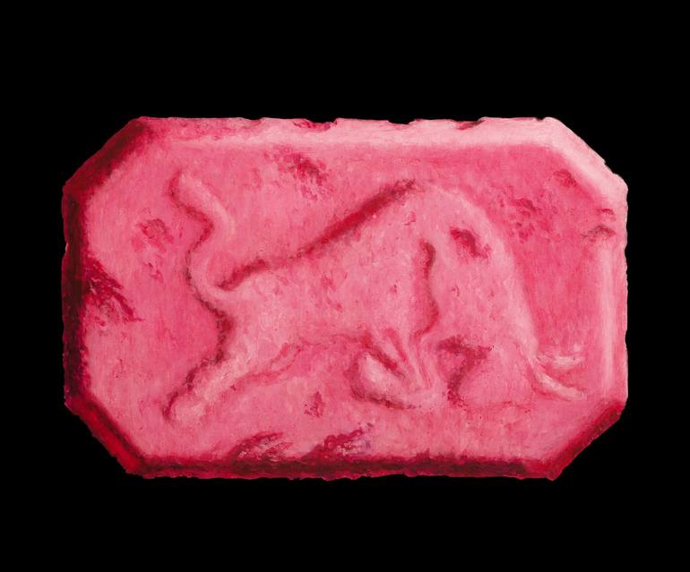 Redbull Ecstasy Pill Painting by Cehovsky Daniel Saatchi Art