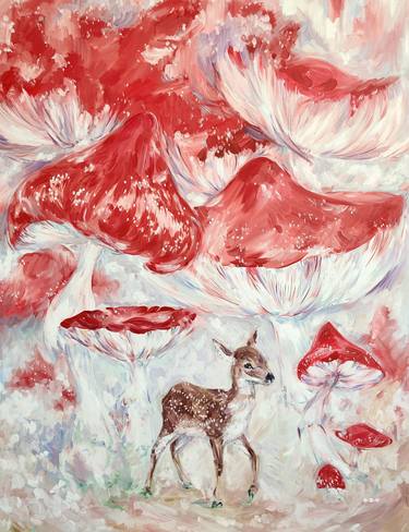 Original Conceptual Animal Paintings by Iryna Gladchenko