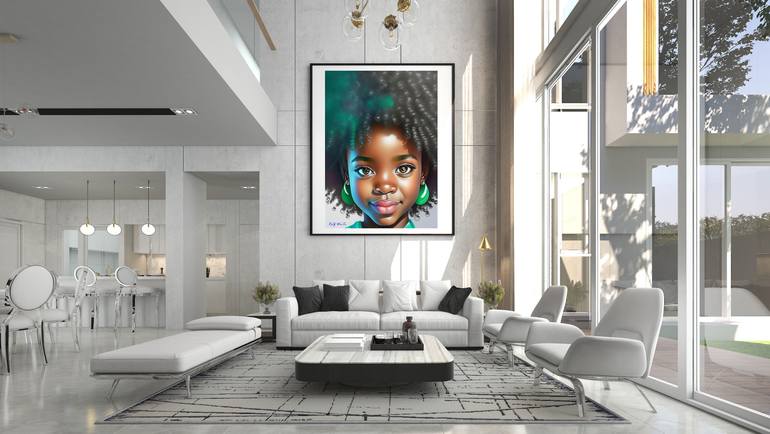Original Figurative Cartoon Digital by Raz Write