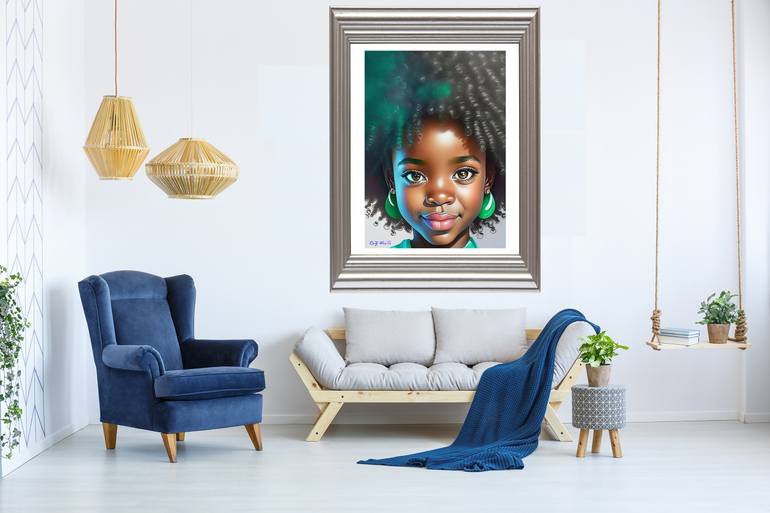 Original Figurative Cartoon Digital by Raz Write
