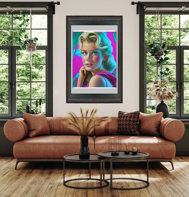 Original Art Deco Pop Culture/Celebrity Digital by Raz Write