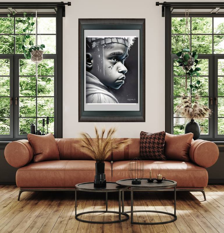 Original Art Deco Fantasy Digital by Raz Write