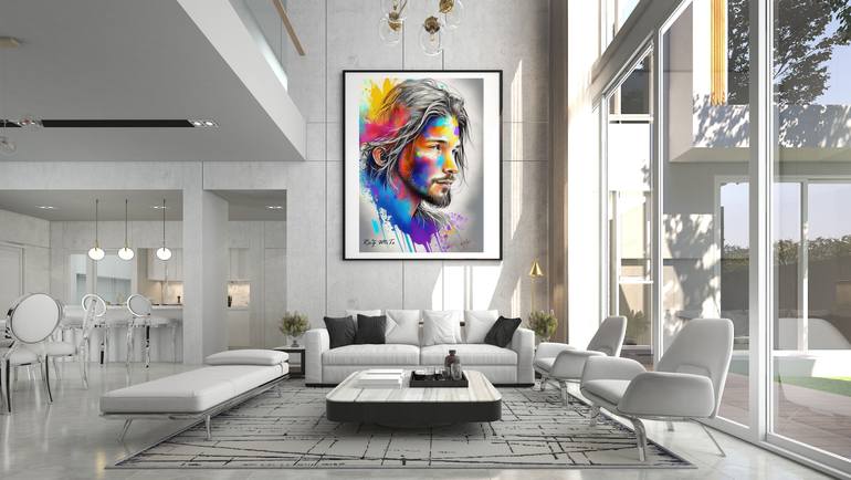 Original Art Deco Family Digital by Raz Write