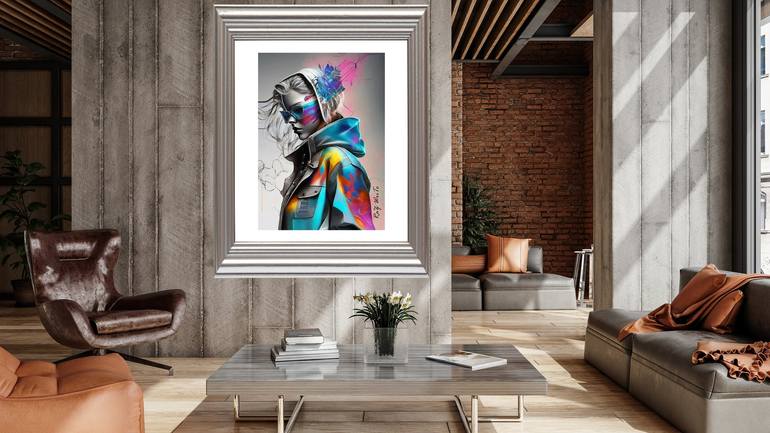 Original Fine Art Fashion Digital by Raz Write