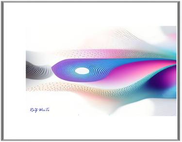 Print of Abstract Home Digital by Raz Write